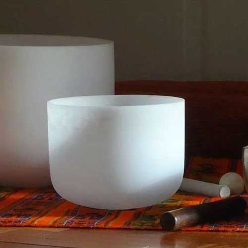 Cuenco tibetano de cuarzo